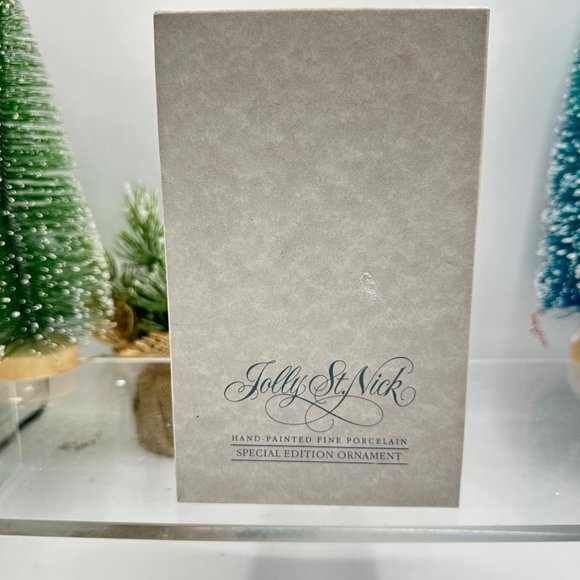 Hallmark Jolly St Nick Ornament Santa Hand Painted Figurine Special Edition - Picture 9 of 12